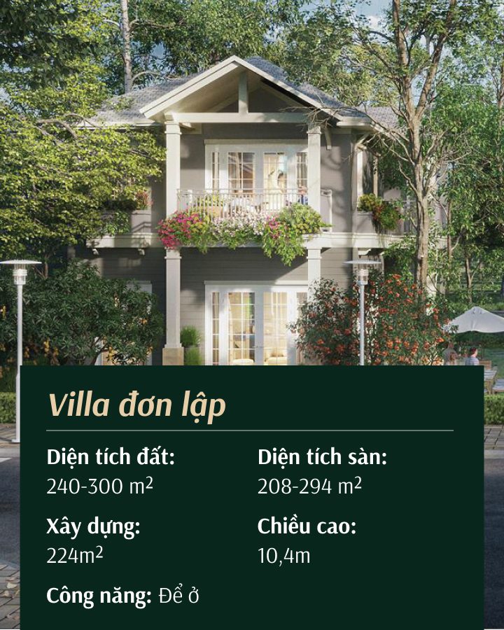 Villa Đơn lập Ecopark Long An