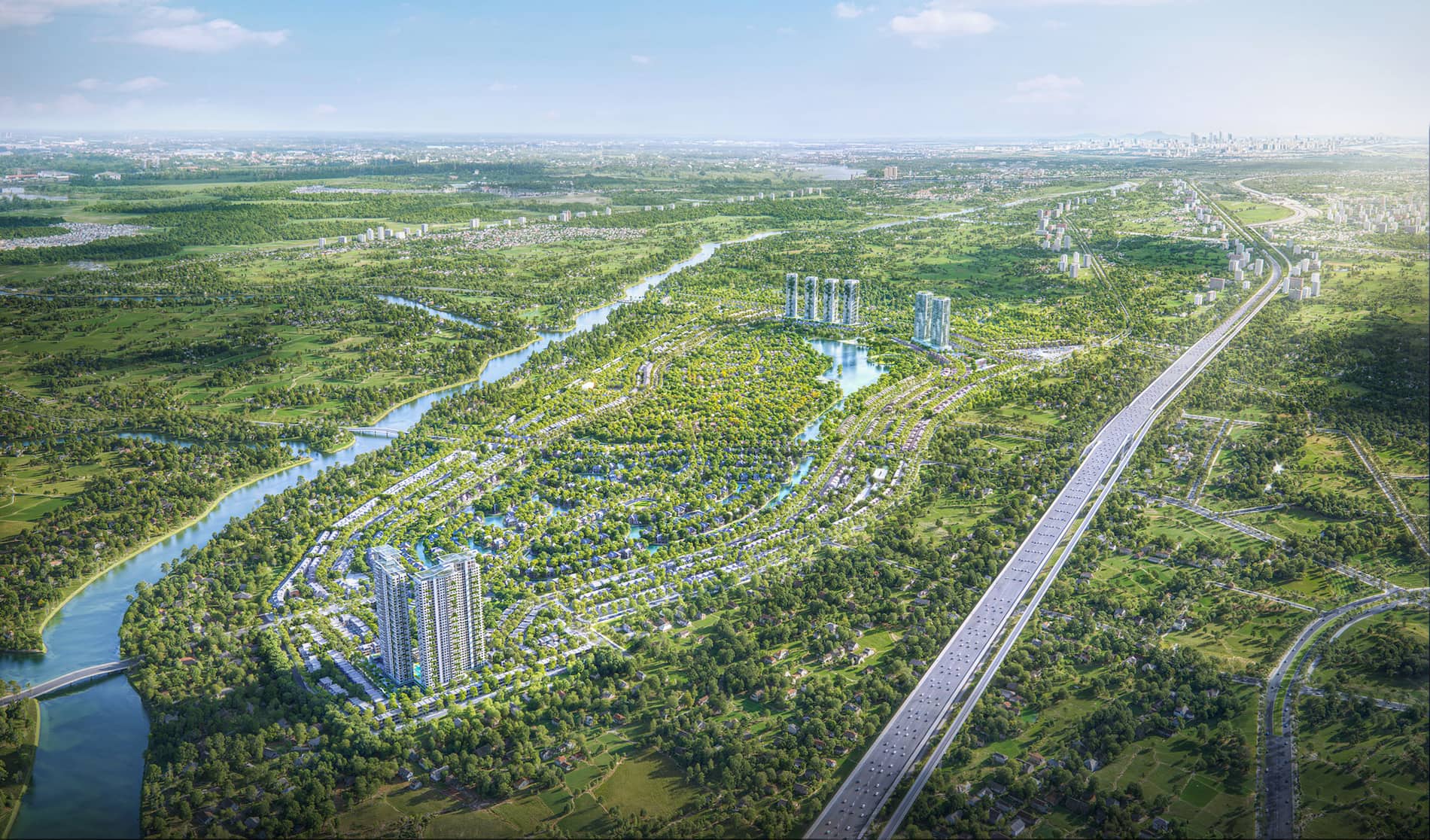 Tổng mặt bằng dự án Ecopark Long An