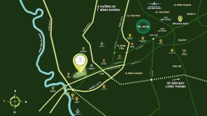 Vị trí Ecopark Long An